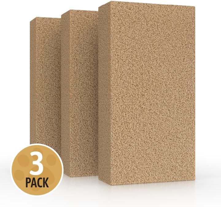 Pet Sponge Hair Lifter 3 Pack Remove Dog, Cat and Other Pet Hair from Furniture, Carpet, Bedding and Clothing - 3 Sponges All Natural Latex Rubber, Made in The USA - Image 2