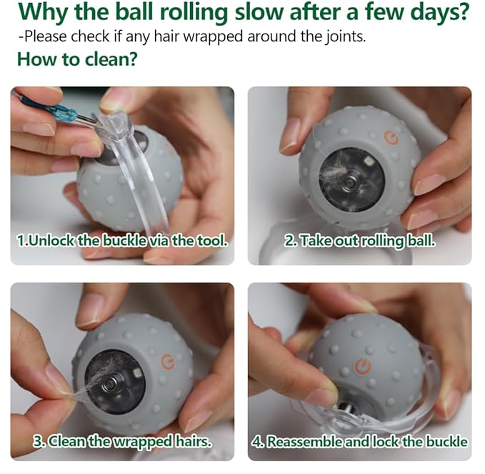 Interactive Cat Toys Ball Super Drive Electric Cat Toy Automatic Rolling Robotic Car Motion Activate