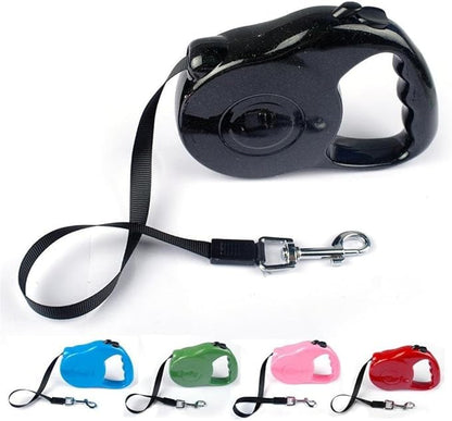 Auto Retractable Dog Leash Explore Training Lead - 10 Ft/16.8Ft Pet Dog Walking Running Rope