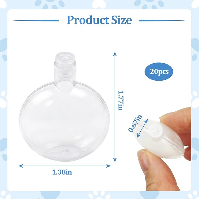 Squeakers for Dog Toys,20 PCS Replacement Squeakers for Dog Toys, Noise Maker Insert Replacement for Pet Supply Cat Toys(1.38in)