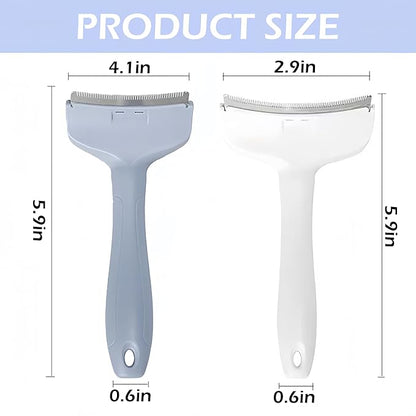 V-Tooth Deshedding Comb, Tooth Deshedding Comb for Pets Dog & Cat Grooming Brush Multifunctional Pet Comb with Ergonomic Handle for Shedding, Tight V-Shaped Teeth Shedding Combs (Pink, Large)