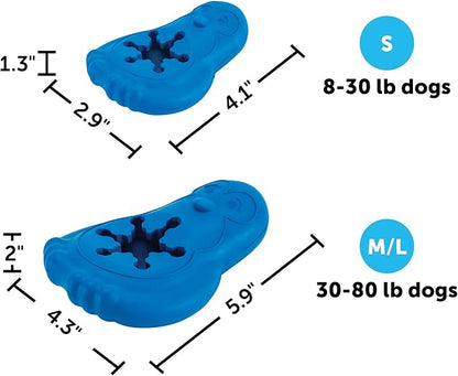 PetSafe Freezable Treat Holding Chilly Penguin - Durable, Vanilla-Scented, Rubber, Freezable Interactive Pet Puzzle for Boredom or Separation Anxiety - for Medium & Large Dogs