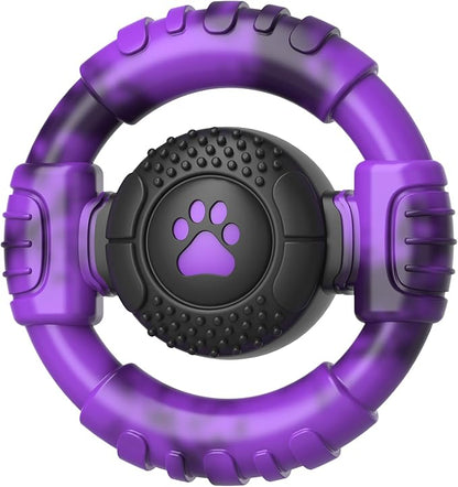 Tough Dog Toys for Aggressive Chewers, Indestructible Dog Toy for Large Dogs, Nylon Chew Toys for Medium Large Breed, Interactive Dog Toys to Keep Them Busy, Dog Birthday