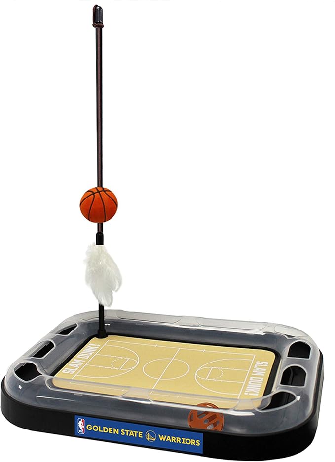 Golden State Warriors Basketball Cat Scratcher Toy