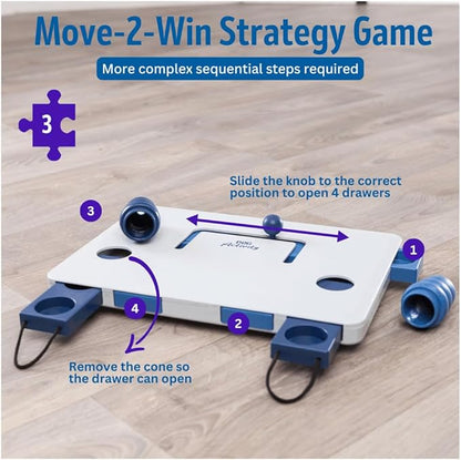 TRIXIE Move-2-Win, Level 3, blue and white (32025)