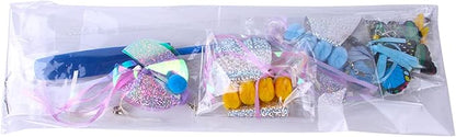 7 Pcs For Creative For Cat Teaser Wand Refill Kit Various For Butterfly Dragonflies Teaser Toy Retractable For Cat Wand Long Interactive Cat Toy Wands Refills Replacement Attachments For Indoor