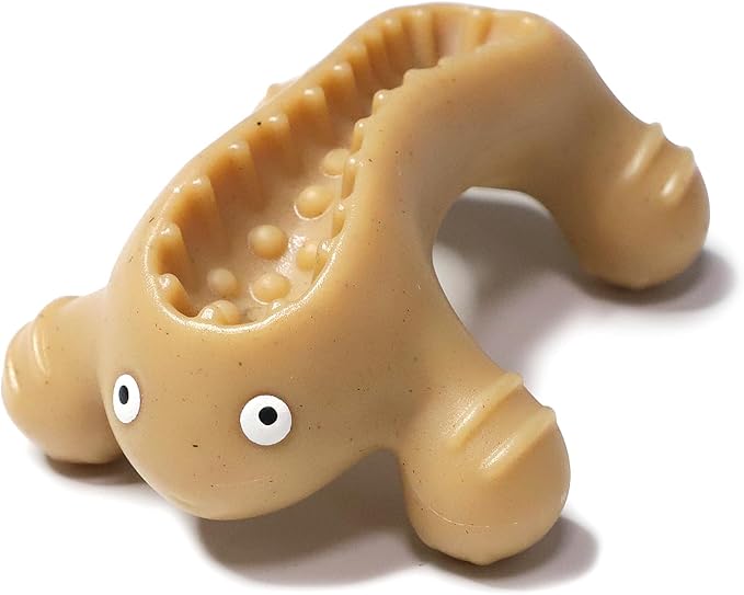 Dog Toys for Aggressive Chewers Large Medium Breed, Interactive Treat Dispenser Chew Toy to Keep Dogs Busy, Indestructible Durable Nylon Teething Bones