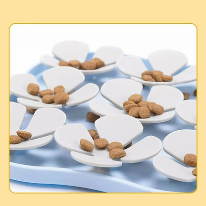 Cat Dog Slow Feeder Set Lucky Clover Lick Mat & Pineapple Puzzle Toy Food Grade Silicone Easy to Clean Anti-Slip Base Pet Accessories (Mat-5 2pcs)
