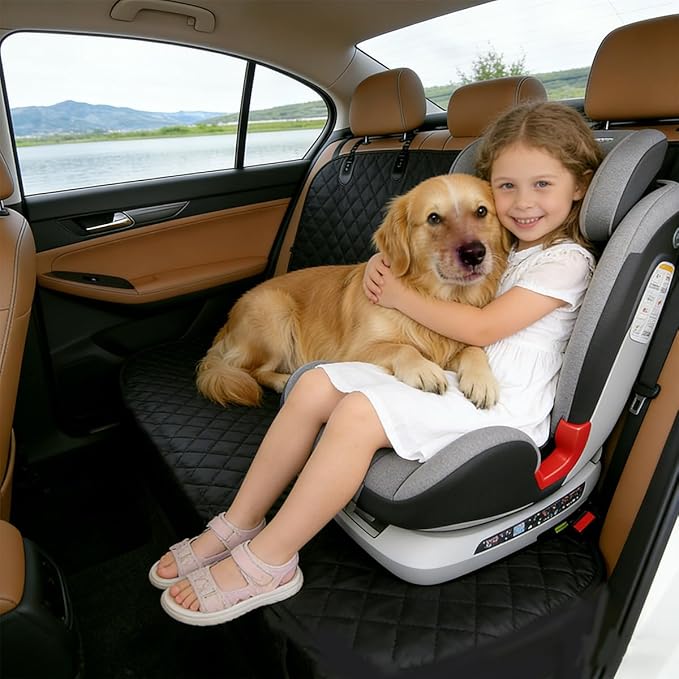 CBBPET Dog Car Seat Covers (Extra-Long Style)