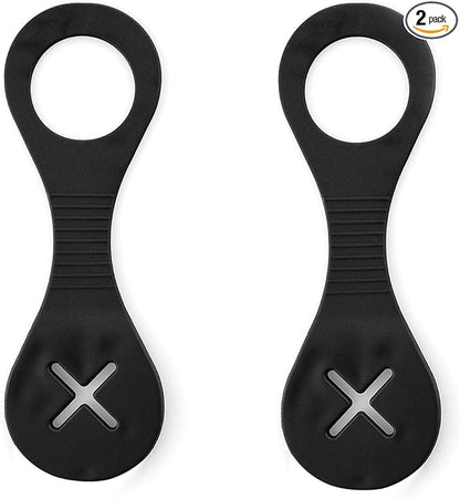 Okydoky Dog Poop Bag Holder Leash Waste Carrier Holder Bicycle (2 Pack)