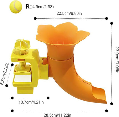 Tennis Ball for Dogs, Automatic Long Distance Non-Slip and Adjustable, Indoor Ball | For Home Garden Patio Park and Outdoor Play Areas