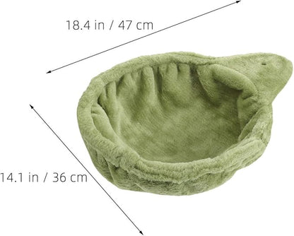 Cat Bed Hammock for Tree Replacement - 14" Cat Hammock Plush Hanging Suspension Bed - Small Animal Sleeping Pad for Rest Nap and Playing