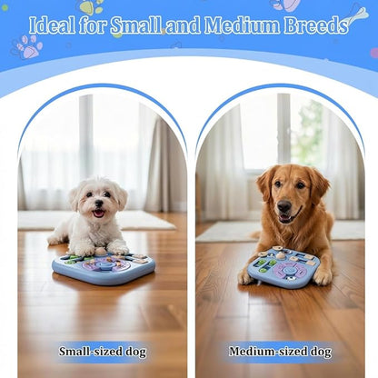 Interactive Dog Puzzle Toys for Smart Dogs - Mental Stimulation Puzzle Toys for Small & Medium Dogs, Treat Dispensing Dog Enrichment Toys for Beginner Dogs