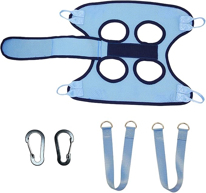 Secure Pet Grooming Hammocks for Dog Cats Nails Clipping Bathing with Durability Polyester Fabric and Restraint