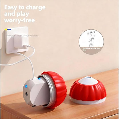Interactive Cat Toys for Indoor Cats,Automatic Moving Kitten Toys,Cat Toys for Bored Indoor Adult Cats,Smart Rechargeable Cat Enrichment Toys for Cats to Keep Them Busy, Cat Balls Pet Toys