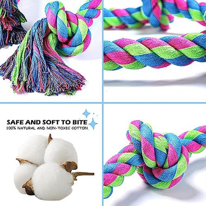 Aitmexcn Large Dog Rope Toys, 37 Inch 5 Knots for Aggressive Chewers - Image 3
