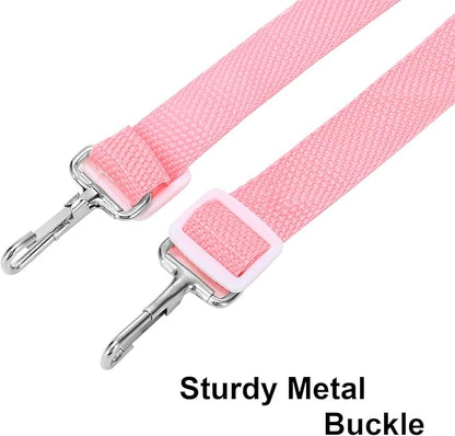 Petmolico Cat Hanging Hammock Bed, Pet Cage Hammock Adjustable Strap and Reversible Double-Sided Hammock for Cats/Kitten/Puppy/Small Dogs/Other Small Animals, Pink Bear, Small