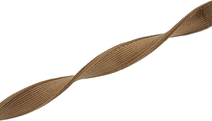 Soft Corduroy Fibric Dog Leash, 5 Feet Length Lead with Heavy Duty Rotating Hook, for Medium Large Dogs.(M,Brown)