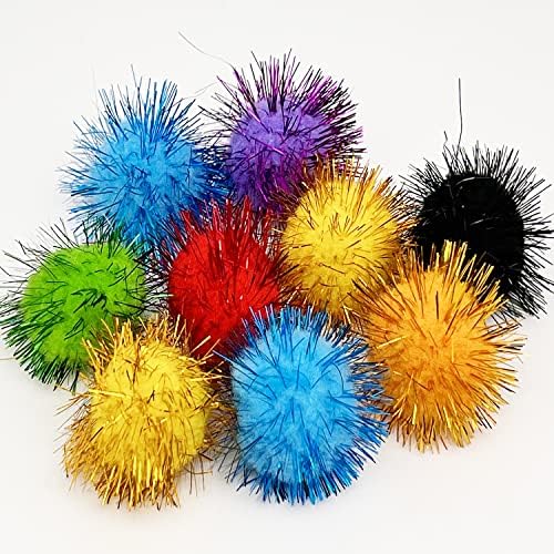60 Pcs 1.8 Inch Cat Ball Toys, Random Color - Image 4