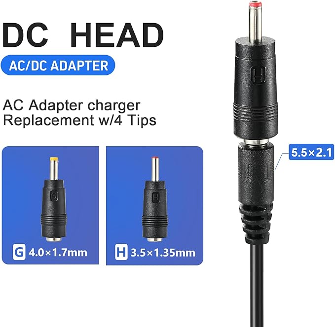 15V DC Power Supply Adapter Compatible with Litter Robot2 3 4 Open Air Self Cleaning Cat Litter Box, Litter Robot Power Supply