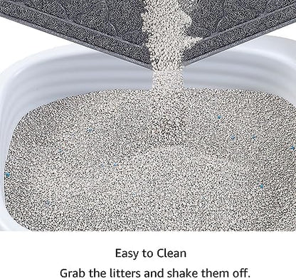 unipaws Cat Litter Trapping Mat, Litter Box Scatter Control Pad - Image 3