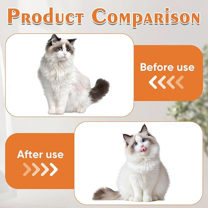 NATUYA Cat Steam Brush, Self-Cleaning Pet Brush for Dog and Cats Shedding Massaging Grooming, Cool Mist Only, Come With Cat Nail Clipper (Pink)