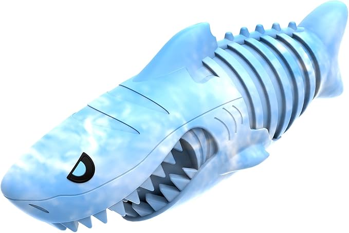 Dog Chew Toys for Aggressive Chewers, Squeaky Toys for Medium Large Dogs, Almost Indestructible Tough Durable Puppy Teething Toys