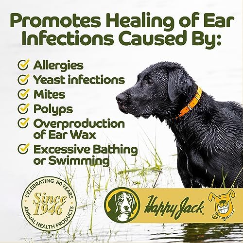 HAPPY JACK Ear Canker Powder (0.5 oz) Dog Ear Powder - Image 3