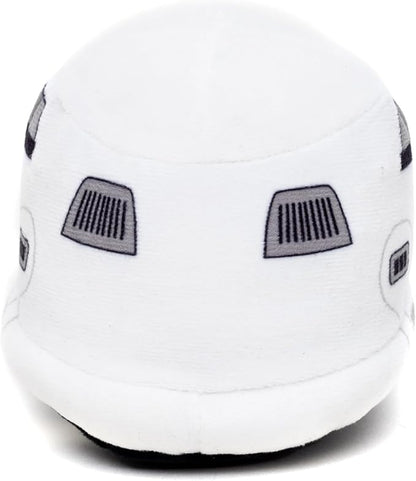 Star Wars Dog Toy, Stormtrooper Helmet White Pet Toy, Plush, 5.5" x 6"