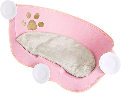 Window Hammock for Cats with Suction Cups Lounging Bed Perch Breathable Cloth Resting Bed Hammock