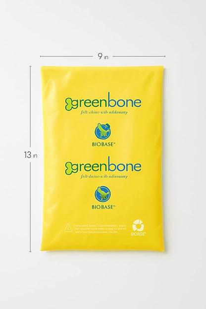 Greenbone BioBase Pet Poop Bags - 8 Rolls, 96 Bags - 13 Inch x 9 Inch