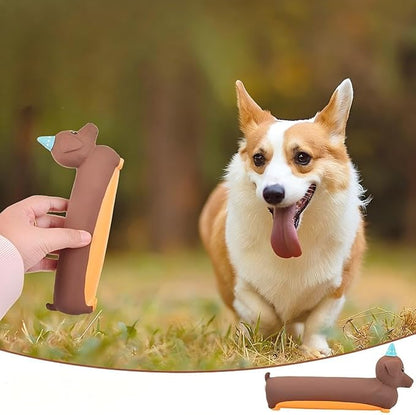 Interactive Dog Toys for Small Dogs Medium Dog Interactive Squeaky Dog Toy -Soft Latex, Cartoon Design, Bite-Resistant Soft Chew for Puppy Teething or Play