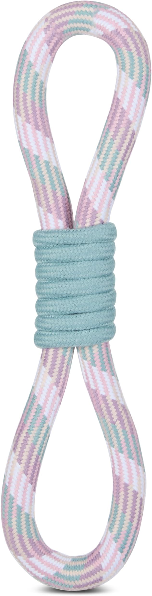 Bow Wow Woven Rope Dog Toys – Durable Chew & Tug Toys for Medium & Large Dogs – Gentle on Teeth – Assorted Shapes & Weaves – Dental Flossing Action – Heavy Duty Interactive Play
