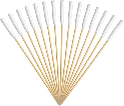 100 Pcs Large Cotton Swabs 6 Inch Dog Ear Swabs with Bamboo Handle for Dogs Soft Cotton Gentle and Lint-Free Dog Ears Clean Tips for Ear Cleaning Pet Care