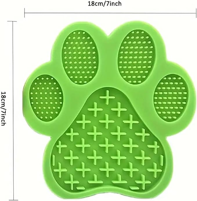 Dog Lick Mat for Dogs, Non-Slip Silicone Snuffle Mat for Pet, Pet Supplies for Anxiety Relief & Slower Eating (Blue)