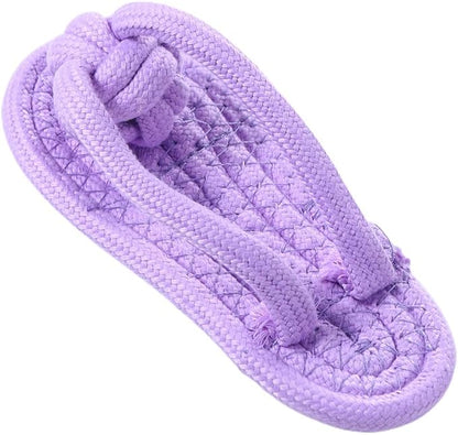 Vctitil Pet Slippers Toys Cotton Pet Grinding Rope Cotton Rope for Cleaning Teeth Cat and Dog Accessories