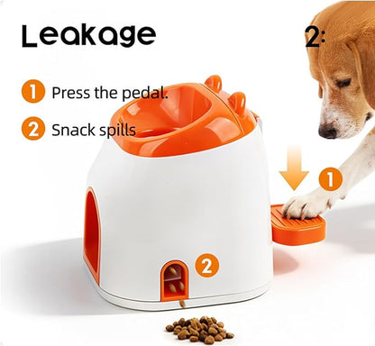 Dog Ball Thrower – Interactive Fetch Toy, Automatic Exercise Machine, Treat Dispenser Device, Play Activity Equipment | Dog Ball Designed with Easy for Apartment Living Room Home