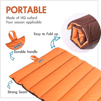 CHEERHUNTING Outdoor Dog Bed, Waterproof, Washable, Large Size, Durable, Water Resistant, Portable and Camping Travel Pet Mat