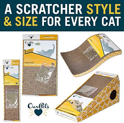 OurPet's Straight and Narrow Single Wide Reversible Cat Scratcher - Image 7