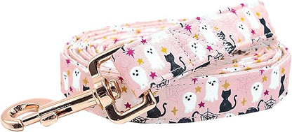 Dog Leash, Halloween Fall Ghost Print Boy/Girl Durable Strong Dog Leashes Heavy Duty Comfortable Padded Pet Leash for Small Medium Large Dogs
