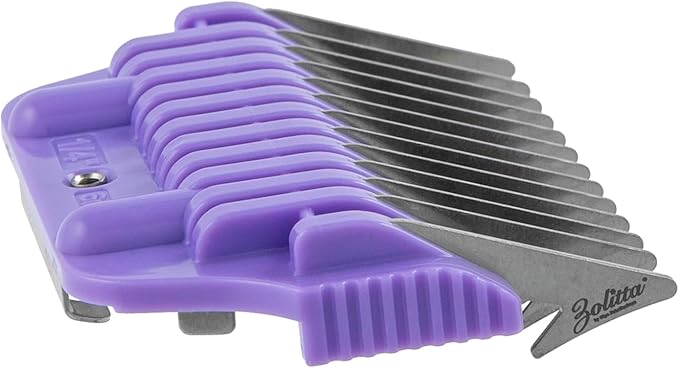 Professional Pet Dog Grooming Wide Attachment Comb | #4 6mm 1/4" | For A5 Type Blade | Easy Snap-On Design