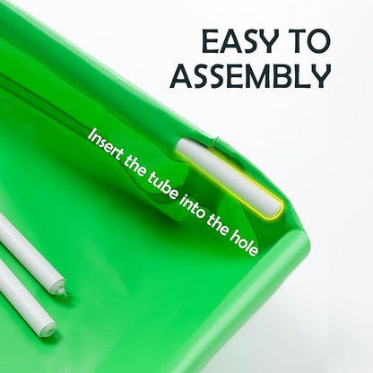 MEEXPAWS Dog Pee Pad Holder Tray Foldable, Puppy Pad Holder Liner Base High Side, Dog Litter Box Indoor for 22’’x22’’ Pee Pads, Training Pad Holder Leak-Proof, Potty Pad Holder for Dogs Easy Clean