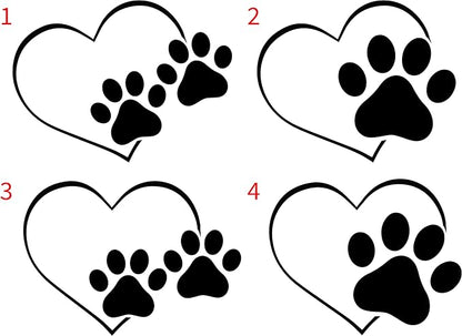 Heart + Paws and Name Dog Bowl - Engraved, Nonslip, Custom Dog Bowl, Custom, Stainless Steel, Engraved Pet Bowl, Feeding, Pet Supplies, Pet Food