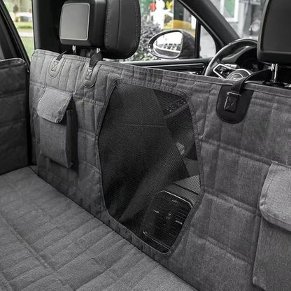 Dog Car Seat Cover for Hyundai Santa Cruz, Dog Hammock for Car, 600D Oxford Waterproof Back, Waterproof Pet Hammock Protector,A
