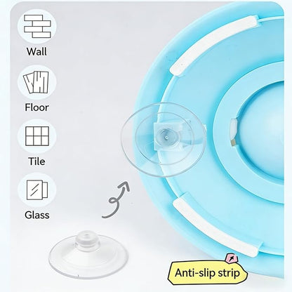 Dog Lick Sphere Spinner Anxiety Calming Sip Bowl with Roller Ball