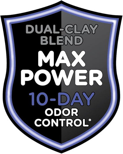 Cat's Pride Max Power: Bacterial Odor Control - Up to 10 Days of Powerful Odor Control - Strong Clumping - 99% Dust Free - Multi-Cat Litter, Scented, 15 Pounds (Pack of 2)