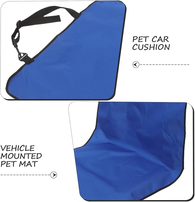 BESPORTBLE Waterproof Dog Car Seat Cover - Oxford Cloth Pet Cushion for Vehicle Travel Durable Waterproof Seat Protector for Front and Back Seats Easy to Clean Lightweight and Portable