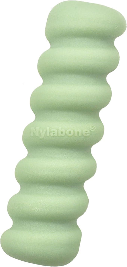 Nylabone Sensory Material Soothing Puppy Chew Toy Stick, Toys for Teething Puppies, Peanut Butter Flavor, Small - Up to 25 lbs, 1 Count