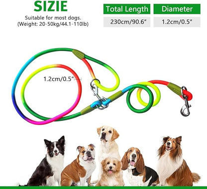 pawstrip Hands Free Dog Leash Crossbody Dog Running Leash Handsfree Pet Rope for Hiking Training Heavy Duty Reflective Pet Walking Belt