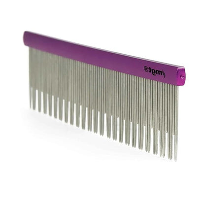 Dog and Cat Grooming Combs Contour Custom Coat Fur Finishing Shape Fluff Style and Primp (6.5 inch Long and Short Pin Comb)